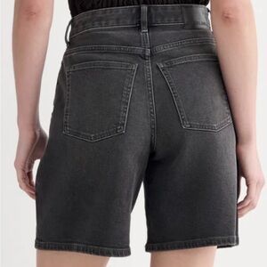 Everlane Long A-Line Denim Short